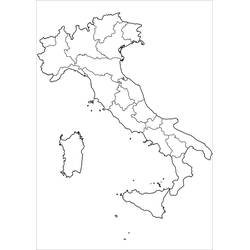 Dessin à colorier: Italie (Géographie et Lieux) #180529 - Coloriages à Imprimer Gratuits