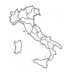 Dessin à colorier: Italie (Géographie et Lieux) #180531 - Coloriages à Imprimer Gratuits