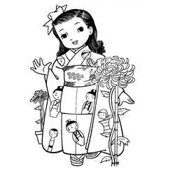 Dessin à colorier: Japon (Géographie et Lieux) #183930 - Coloriages à Imprimer Gratuits