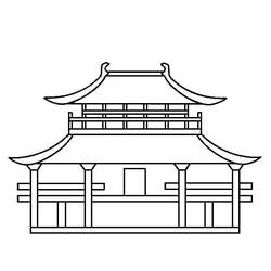 Dessin à colorier: Japon (Géographie et Lieux) #183949 - Coloriages à Imprimer Gratuits