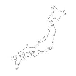 Dessin à colorier: Japon (Géographie et Lieux) #183954 - Coloriages à Imprimer Gratuits