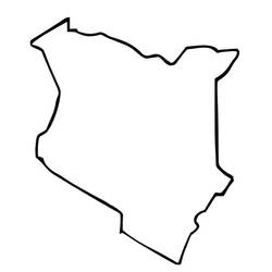 Dessins à colorier: Kenya - Coloriages à Imprimer Gratuits