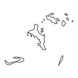 Dessin à colorier: Les Seychelles (Géographie et Lieux) #191738 - Coloriages à Imprimer Gratuits