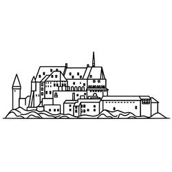 Dessin à colorier: Luxembourg (Géographie et Lieux) #183960 - Coloriages à Imprimer Gratuits