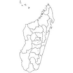 Dessin à colorier: Madagascar (Géographie et Lieux) #191648 - Coloriages à Imprimer Gratuits