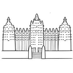 Dessin à colorier: Mali (Géographie et Lieux) #184083 - Coloriages à Imprimer Gratuits