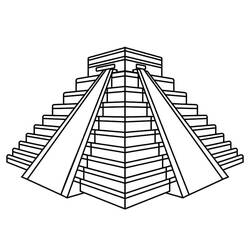 Dessin à colorier: Mexique (Géographie et Lieux) #184024 - Coloriages à Imprimer Gratuits