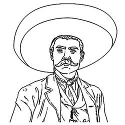 Dessin à colorier: Mexique (Géographie et Lieux) #184030 - Coloriages à Imprimer Gratuits