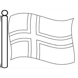 Dessin à colorier: Norvège (Géographie et Lieux) #184103 - Coloriages à Imprimer Gratuits
