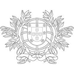 Dessin à colorier: Portugal (Géographie et Lieux) #215971 - Coloriages à Imprimer Gratuits