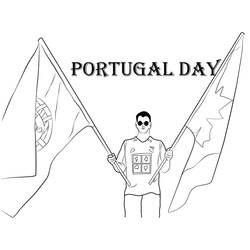 Dessin à colorier: Portugal (Géographie et Lieux) #215987 - Coloriages à Imprimer Gratuits