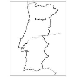 Dessin à colorier: Portugal (Géographie et Lieux) #215990 - Coloriages à Imprimer Gratuits