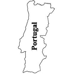 Dessin à colorier: Portugal (Géographie et Lieux) #215991 - Coloriages à Imprimer Gratuits