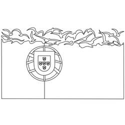 Dessin à colorier: Portugal (Géographie et Lieux) #218173 - Coloriages à Imprimer Gratuits