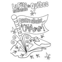 Dessin à colorier: Québec (Géographie et Lieux) #194308 - Coloriages à Imprimer Gratuits