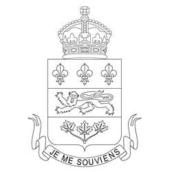 Dessin à colorier: Québec (Géographie et Lieux) #194309 - Coloriages à Imprimer Gratuits