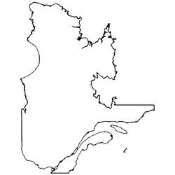 Dessin à colorier: Québec (Géographie et Lieux) #194310 - Coloriages à Imprimer Gratuits
