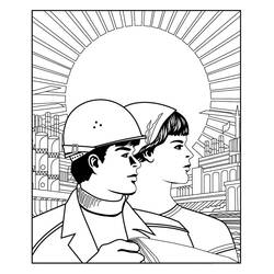 Dessin à colorier: Russie (Géographie et Lieux) #192543 - Coloriages à Imprimer Gratuits