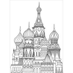 Dessin à colorier: Russie (Géographie et Lieux) #192545 - Coloriages à Imprimer Gratuits