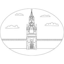 Dessin à colorier: Russie (Géographie et Lieux) #192564 - Coloriages à Imprimer Gratuits