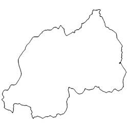 Dessin à colorier: Rwanda (Géographie et Lieux) #191715 - Coloriages à Imprimer Gratuits