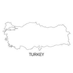 Dessin à colorier: Turquie (Géographie et Lieux) #190568 - Coloriages à Imprimer Gratuits