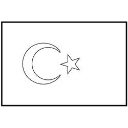 Dessin à colorier: Turquie (Géographie et Lieux) #190569 - Coloriages à Imprimer Gratuits