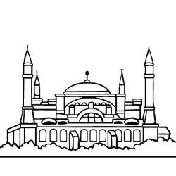 Dessin à colorier: Turquie (Géographie et Lieux) #190570 - Coloriages à Imprimer Gratuits