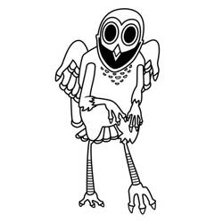 Coloriage 99 Nuits dans la Forêt (Jeux Vidéos) #221569 à imprimer et colorier