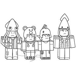 99 Nuits dans la Forêt - Coloriages gratuits à imprimer