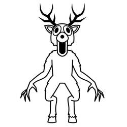 Coloriage 99 Nuits dans la Forêt (Jeux Vidéos) #221586 à imprimer et colorier