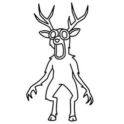 Coloriage 99 Nuits dans la Forêt (Jeux Vidéos) #221590 à imprimer et colorier