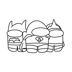 Dessin à colorier: Among Us (Jeux Vidéos) #171896 - Coloriages à Imprimer Gratuits