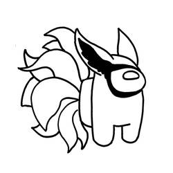 Dessin à colorier: Among Us (Jeux Vidéos) #171908 - Coloriages à Imprimer Gratuits