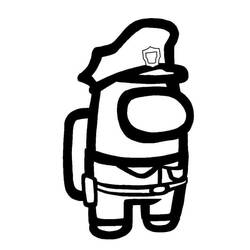 Dessin à colorier: Among Us (Jeux Vidéos) #171912 - Coloriages à Imprimer Gratuits