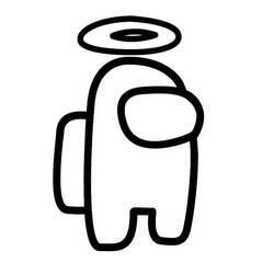 Dessin à colorier: Among Us (Jeux Vidéos) #171923 - Coloriages à Imprimer Gratuits