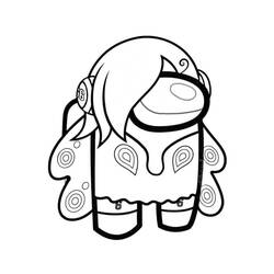 Dessin à colorier: Among Us (Jeux Vidéos) #171938 - Coloriages à Imprimer Gratuits