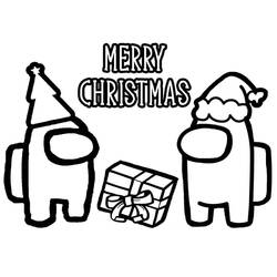 Dessin à colorier: Among Us (Jeux Vidéos) #171943 - Coloriages à Imprimer Gratuits