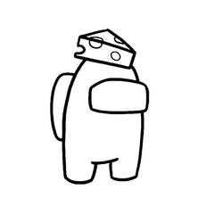 Dessin à colorier: Among Us (Jeux Vidéos) #171947 - Coloriages à Imprimer Gratuits