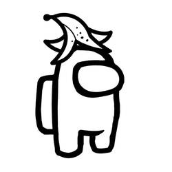 Dessin à colorier: Among Us (Jeux Vidéos) #171959 - Coloriages à Imprimer Gratuits