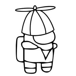 Dessin à colorier: Among Us (Jeux Vidéos) #171960 - Coloriages à Imprimer Gratuits