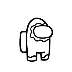 Dessin à colorier: Among Us (Jeux Vidéos) #171971 - Coloriages à Imprimer Gratuits