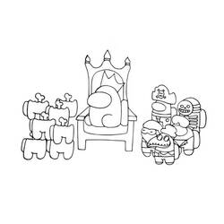 Dessin à colorier: Among Us (Jeux Vidéos) #171972 - Coloriages à Imprimer Gratuits