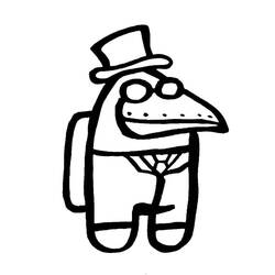 Dessin à colorier: Among Us (Jeux Vidéos) #171989 - Coloriages à Imprimer Gratuits