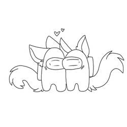 Dessin à colorier: Among Us (Jeux Vidéos) #171992 - Coloriages à Imprimer Gratuits