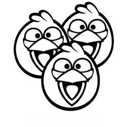 Coloriage Angry Birds (Jeux Vidéos) #195712 à imprimer et colorier