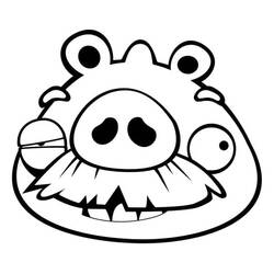 Coloriage Angry Birds (Jeux Vidéos) #195721 à imprimer et colorier