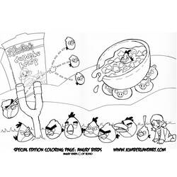 Dessin à colorier: Angry Birds (Jeux Vidéos) #25072 - Coloriages à Imprimer Gratuits