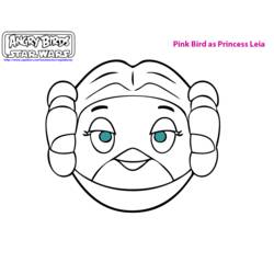 Dessin à colorier: Angry Birds (Jeux Vidéos) #25090 - Coloriages à Imprimer Gratuits