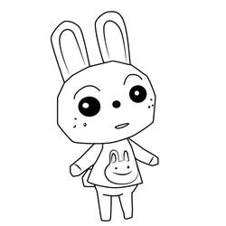 Coloriage Animal Crossing (Jeux Vidéos) #179116 à imprimer et colorier